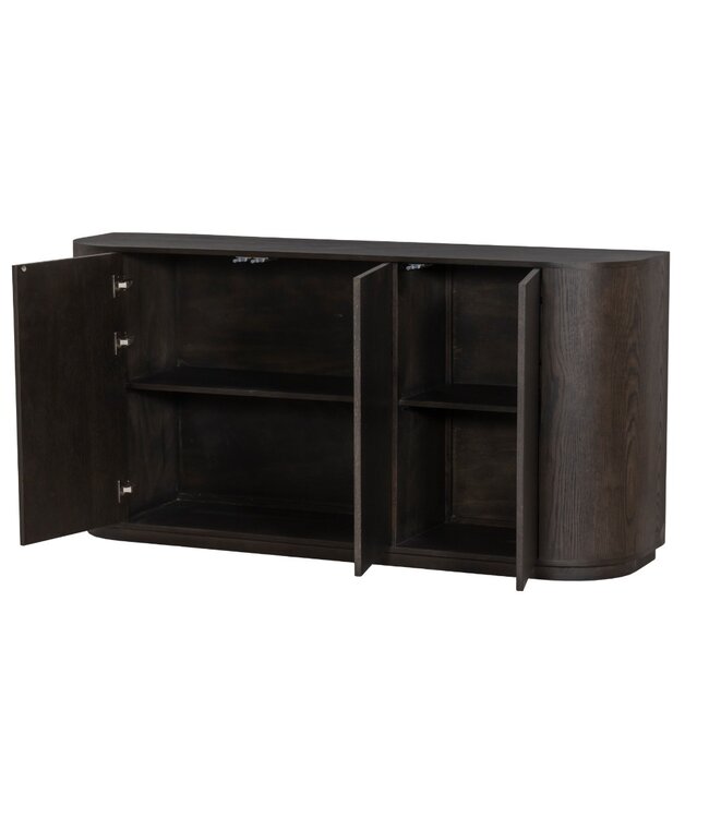 Livingfurn Dressoir Novero | Espresso | H80xB170xD45 cm