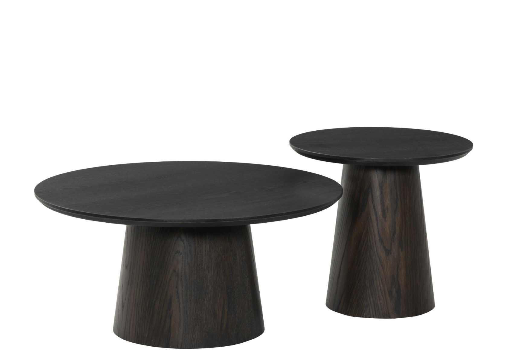 Livingfurn Salontafel Novero | Espresso | H38 x D80 cm