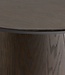 Livingfurn Salontafel Novero | Espresso | Ovaal | B120 cm