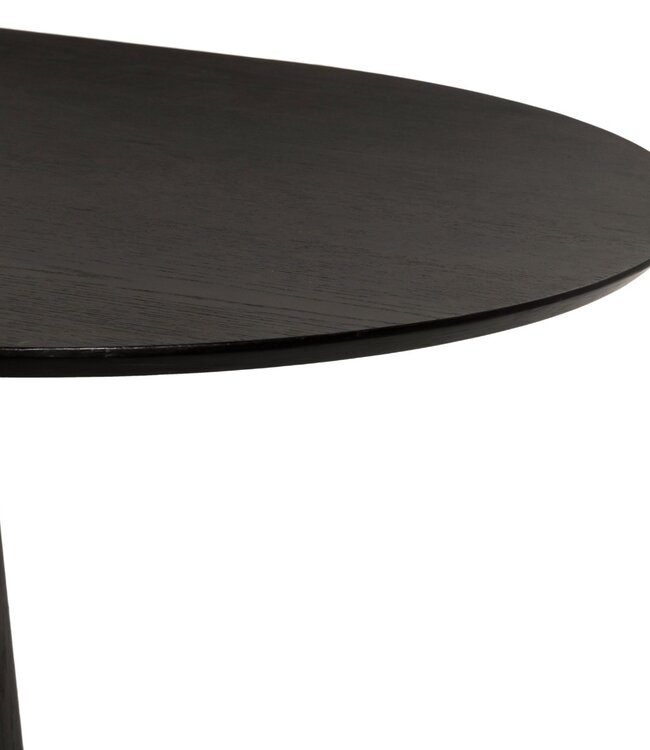Livingfurn Eettafel Novero | Espresso | H76xB200xD110 cm