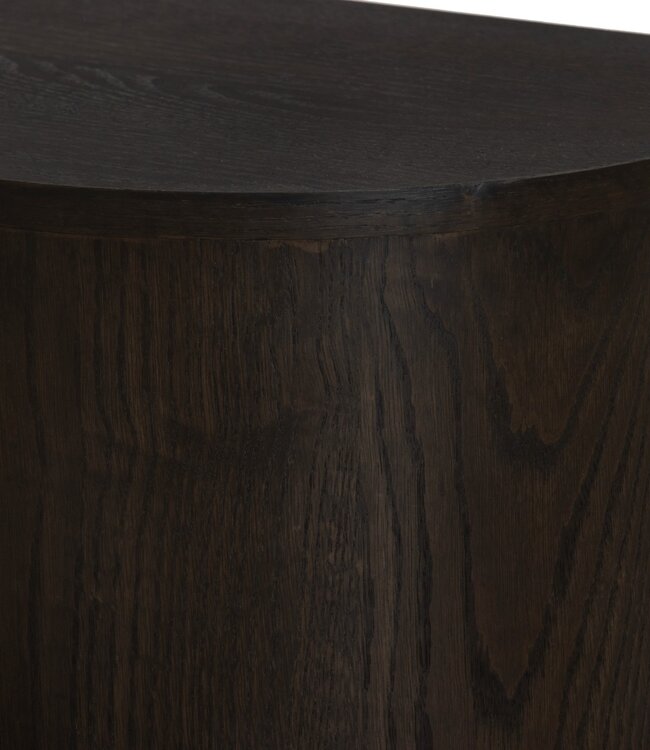 Livingfurn Zwevend TV-Meubel Novero | Espresso | B220 cm