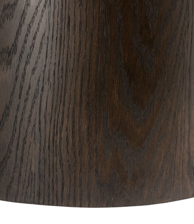 Livingfurn Salontafel Novero | Espresso | Ovaal | B120 cm