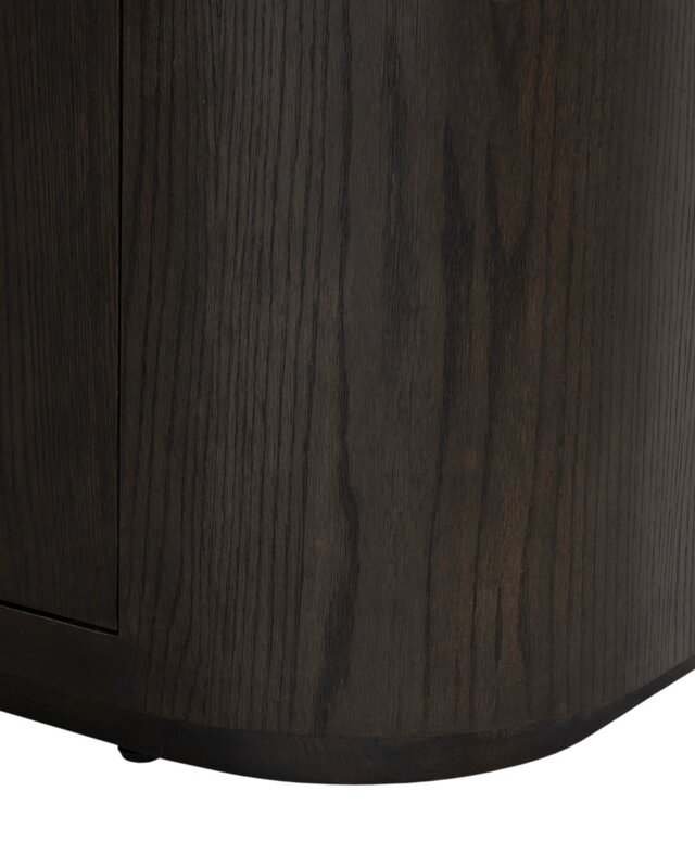 Livingfurn Kast Novero | Espresso | H220xB145xD40 cm