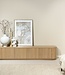 Livingfurn TV-Meubel Novero | Naturel | H45xB220xD40 cm