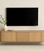 Livingfurn Novero Zwevend TV-Meubel | Naturel | B180 cm
