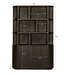 Livingfurn Kast Novero | Espresso | H220xB145xD40 cm