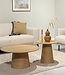 Livingfurn Salontafel Novero | Naturel | H46xD50 cm