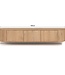 Livingfurn Novero Zwevend TV-Meubel | Naturel | B180 cm
