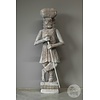Oud houten beeld Man | India H115 x B60 x D24 Cm