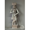 Oud houten beeld Man | India H115 x B60 x D23 Cm