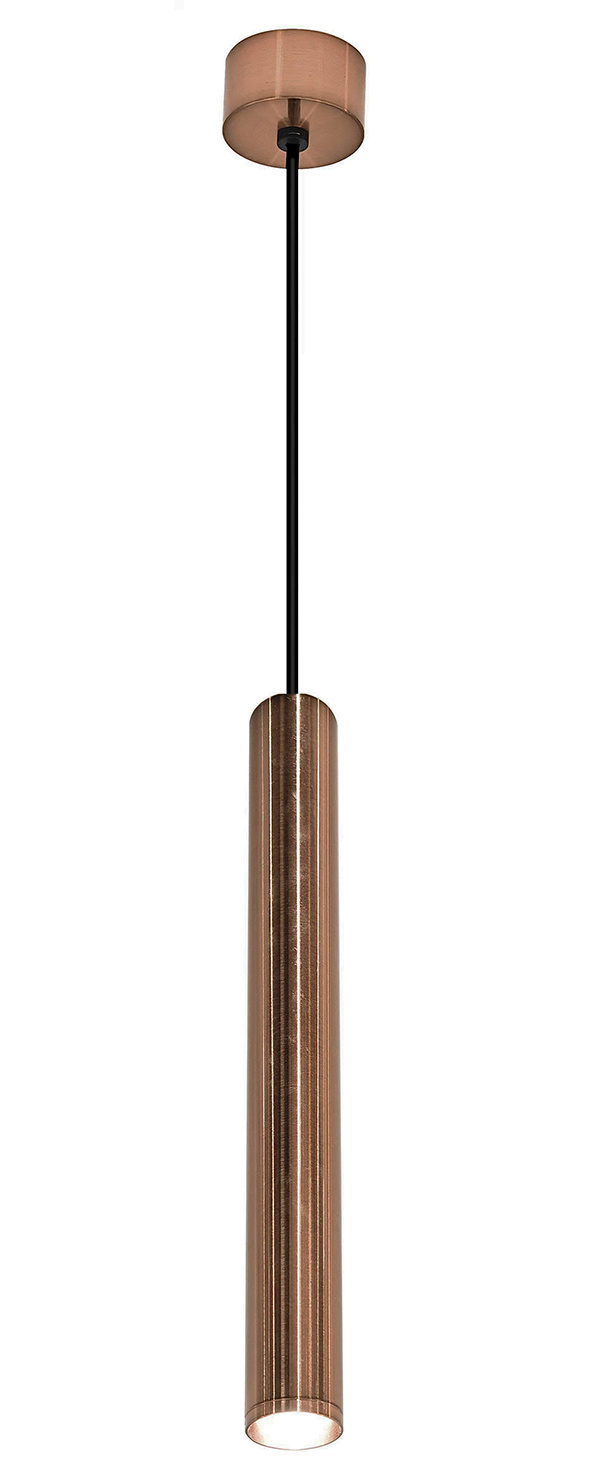 Rene Houtman Hanglamp dimbaar IP44 geborsteld brons koper