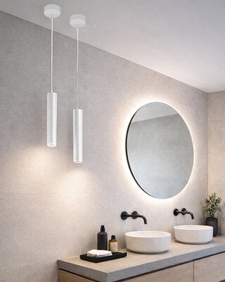 Rene Houtman Hanglamp dimbaar IP44 Wit