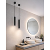 Hanglamp dimbaar IP44 Zwart