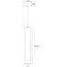 Rene Houtman Hanglamp dimbaar IP44 Zwart