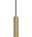 Rene Houtman Hanglamp dimbaar IP44 geborsteld messing