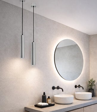 Rene Houtman Hanglamp dimbaar IP44 chroom