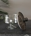Be-Uniq Glaspot Op Voet | Set Van 2 | H19 x D18 cm