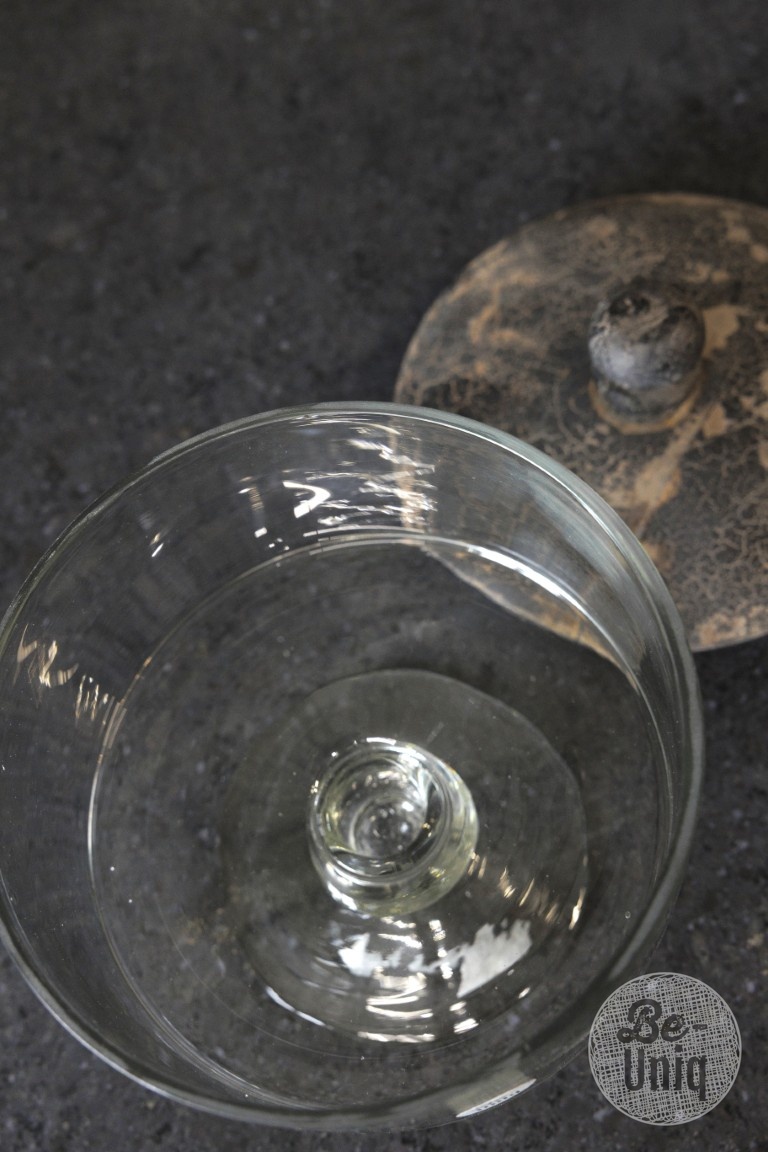 Be-Uniq Glaspot Op Voet | Set Van 2 | H19 x D18 cm