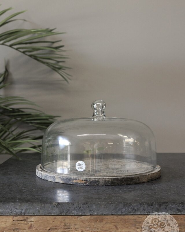 Be-Uniq Glazen Stolp | H19 x D30 cm