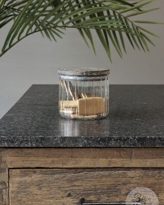 Be-Uniq Glazen Pot Small | Set Van 2 | H11 x D12 cm