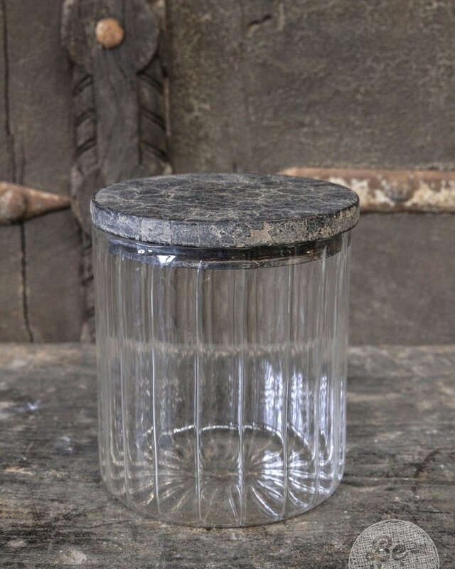 Be-Uniq Glazen Pot Medium | Set Van 2 | H16 x D14 cm