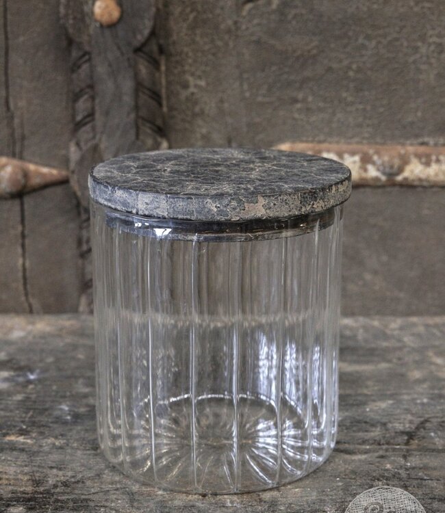 Be-Uniq Glazen Pot Medium | Set Van 2 | H16 x D14 cm