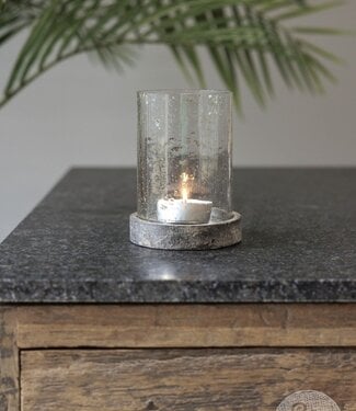 Be-Uniq Glazen Windlicht | Large | Set Van 4 | H18 x D12 cm