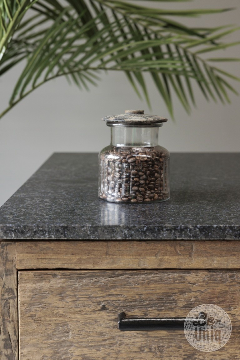 Be-Uniq Glazen Voorraadpot | H14 x D12 cm
