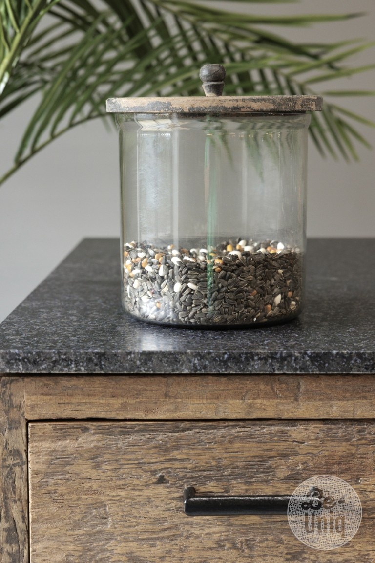 Be-Uniq Glazen Voorraad Pot | H25 x D19 cm