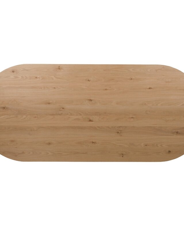 Livingfurn Eettafel Novero | Naturel | H76xB280xD120 cm