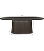 Livingfurn Eettafel Novero | Espresso | H76xB230xD110 cm