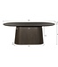 Livingfurn Eettafel Novero | Espresso | H76xB200xD110 cm