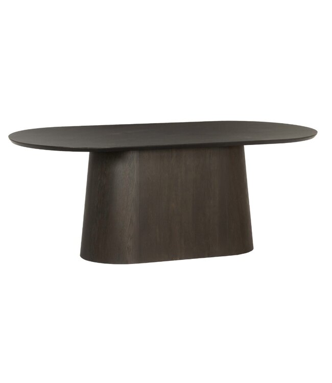 Livingfurn Eettafel Novero | Espresso | H76xB200xD110 cm