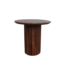 Raw Materials Amsterdam Bullnose Bijzettafel | Omgekeerd Bruin | H48 x D50 cm