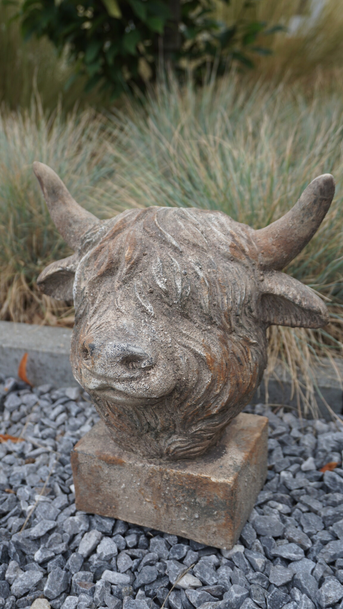 Rene Houtman Schotse Hooglander Kop Op Voet Grijs/Taupe - 2 Maten