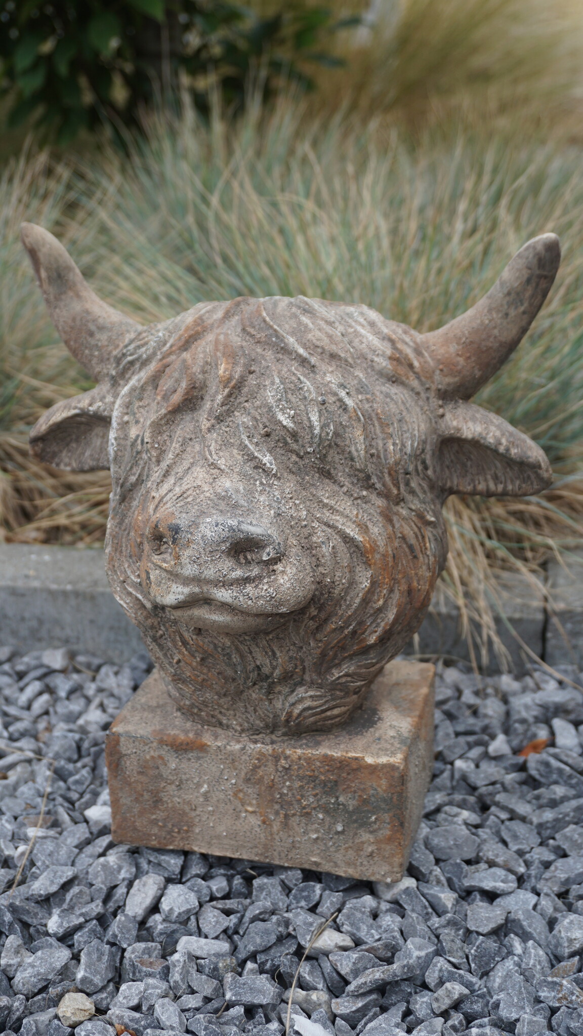 Rene Houtman Schotse Hooglander Kop Op Voet Grijs/Taupe - 2 Maten
