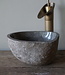 Rene Houtman Kleine Stenen Waskom Riviersteen B25 x D22 x H13 Cm