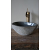 Kleine Stenen Waskom Riviersteen B31 x D22 x H13 Cm