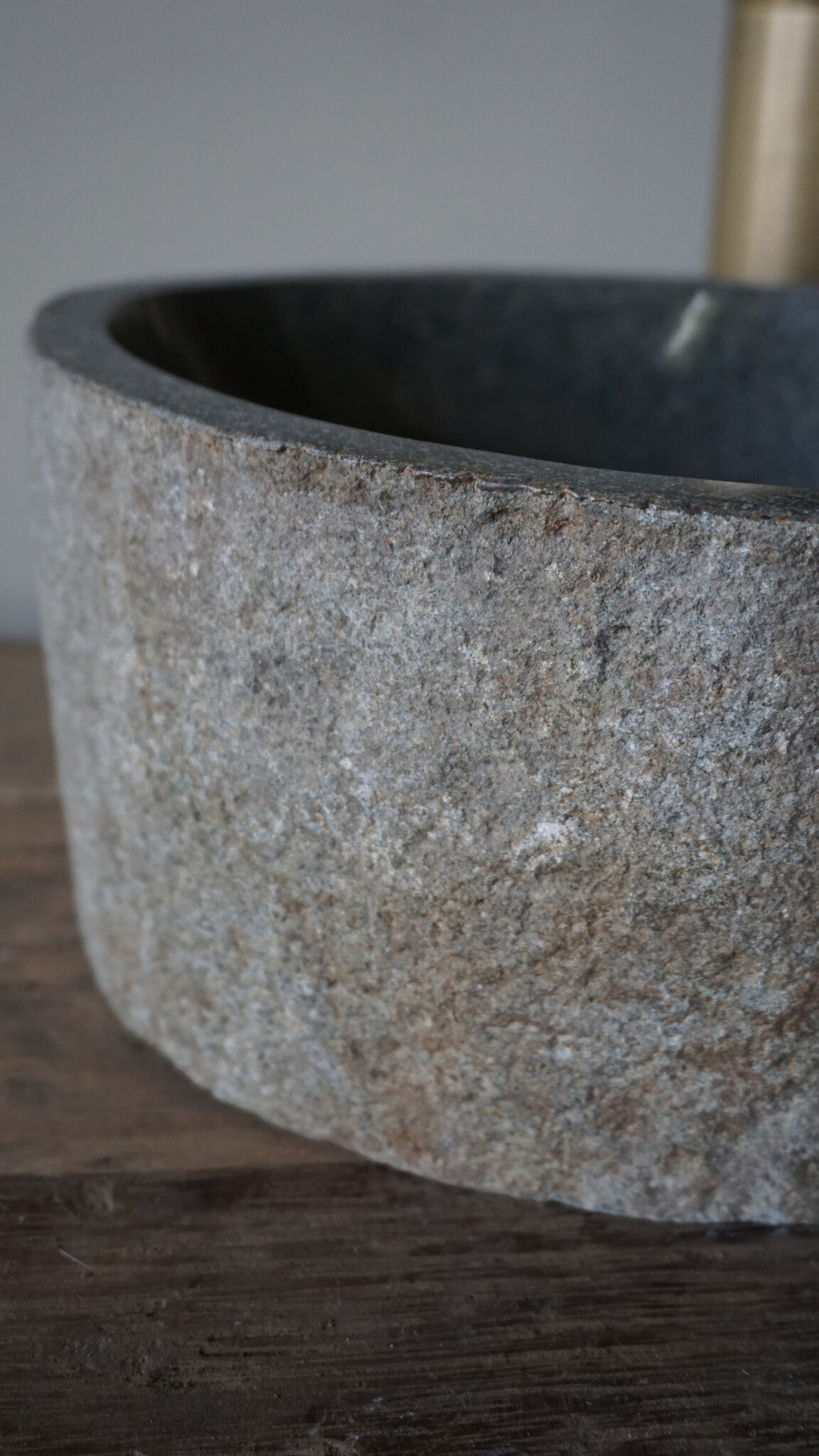Rene Houtman Kleine Stenen Waskom Riviersteen B25 x D20 x H13 Cm