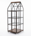 Rene Houtman Kruidenkas Sannie 2-Deurs H184 x B69 x D62 Cm Ijzer/Glas