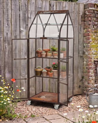 Rene Houtman Kruidenkas Sannie 2-Deurs H184 x B69 x D62 Cm Ijzer/Glas