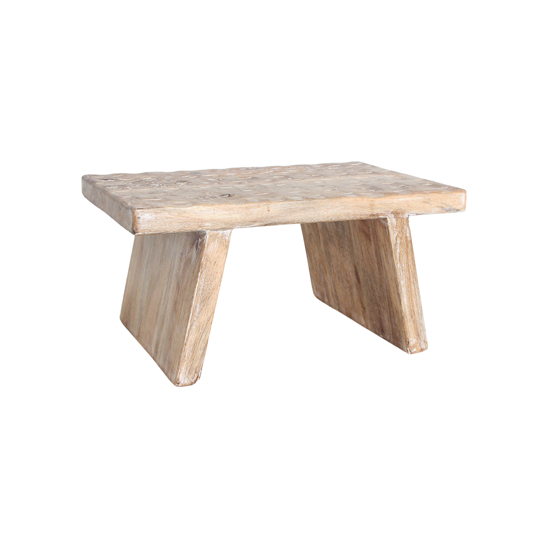 Raw Materials Amsterdam Bijzettafel | Naturel | Mangohout | B25 x H20 x L40 cm