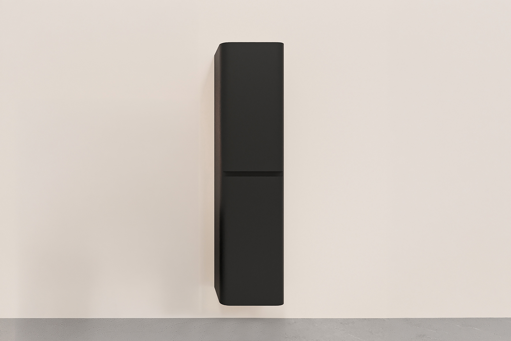 Rene Houtman Badkamerkast Novira | Mat Zwart | 160 x 40 x 35 cm