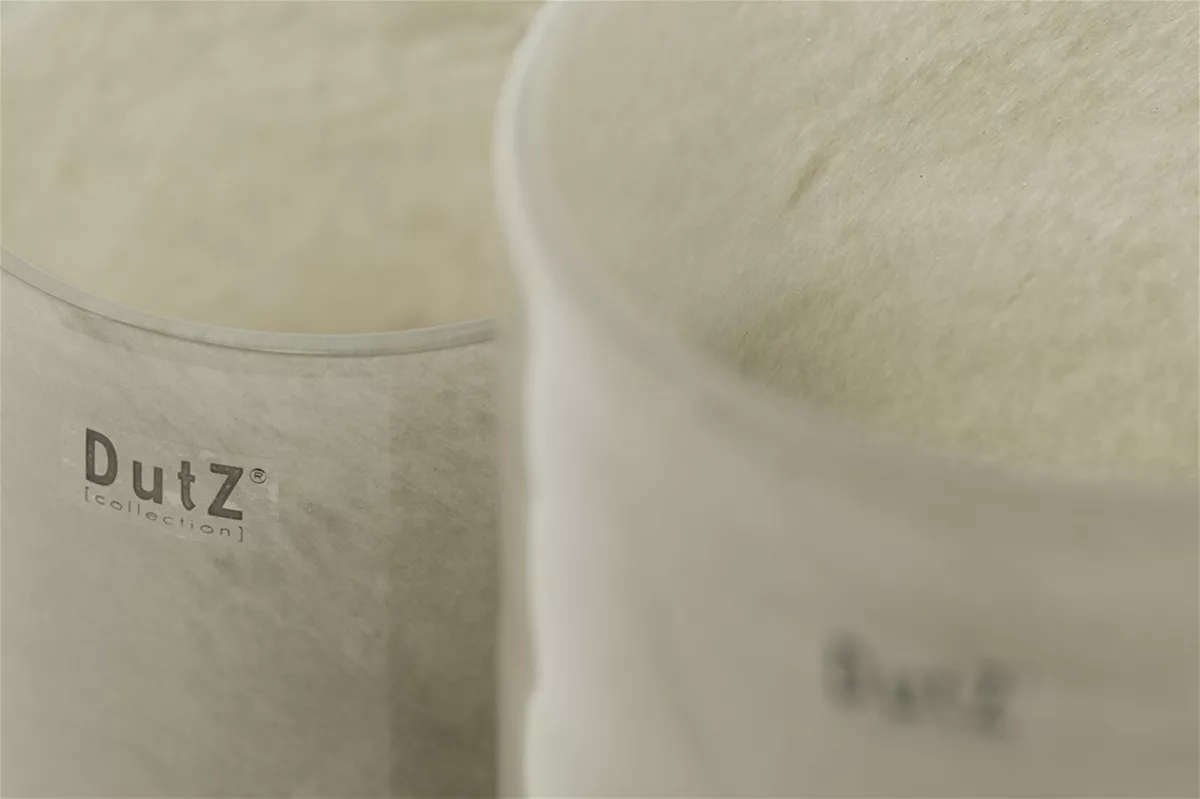 DutZ Kaarsenglas Cup | Dark Taupe | 2 Maten!