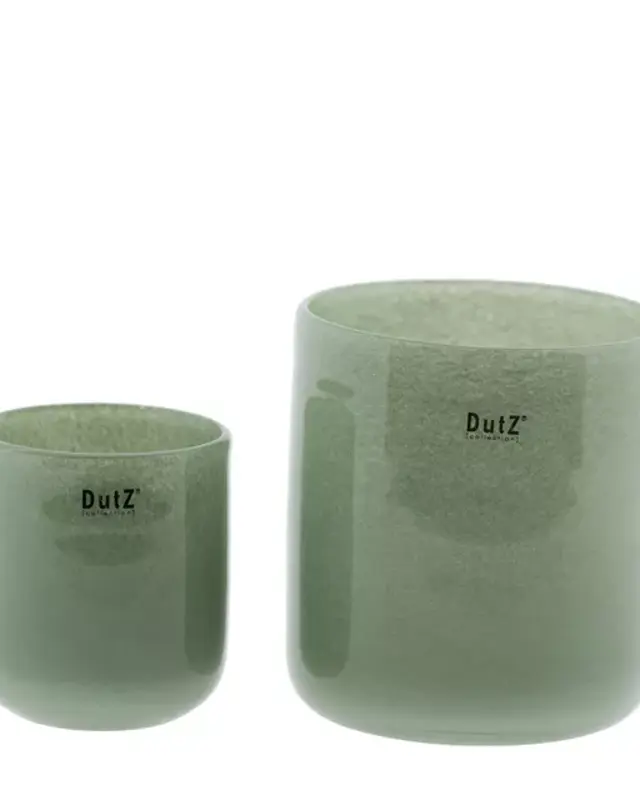 DutZ Kaarsenglas Cup | Olijfgroen | 2 Maten!