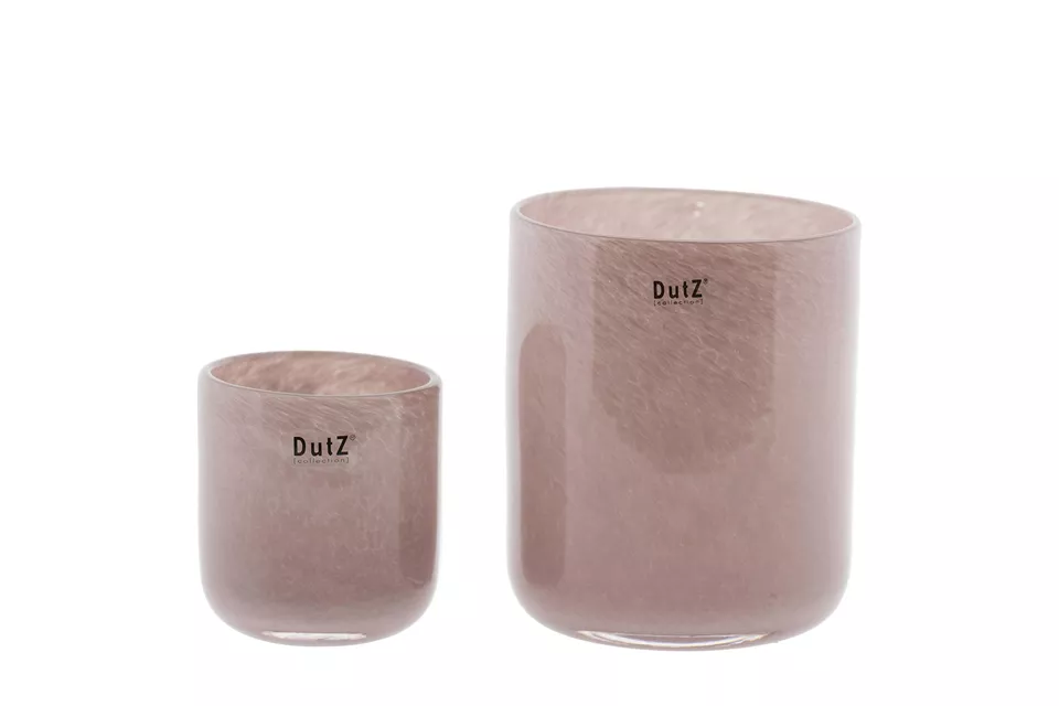 DutZ Kaarsenglas Cup | Zachtpaars | 2 Maten!