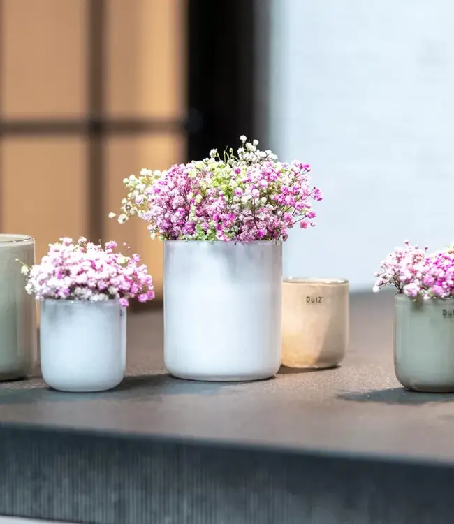 DutZ Kaarsenglas Cup | H13 x D11 cm | Kies Kleur!