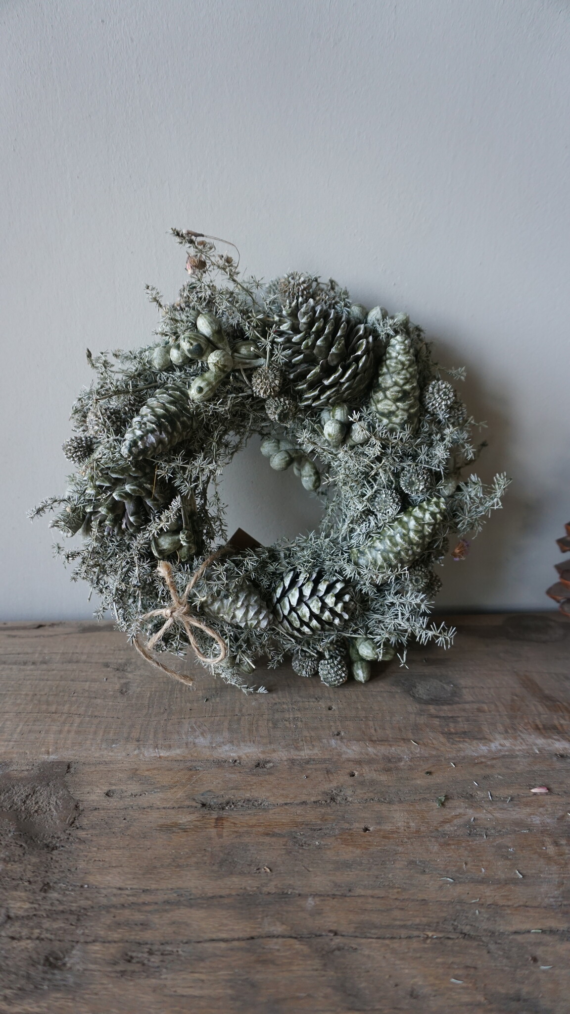 Rene Houtman Krans | Exotica Mix | Donkergroen | D20 cm