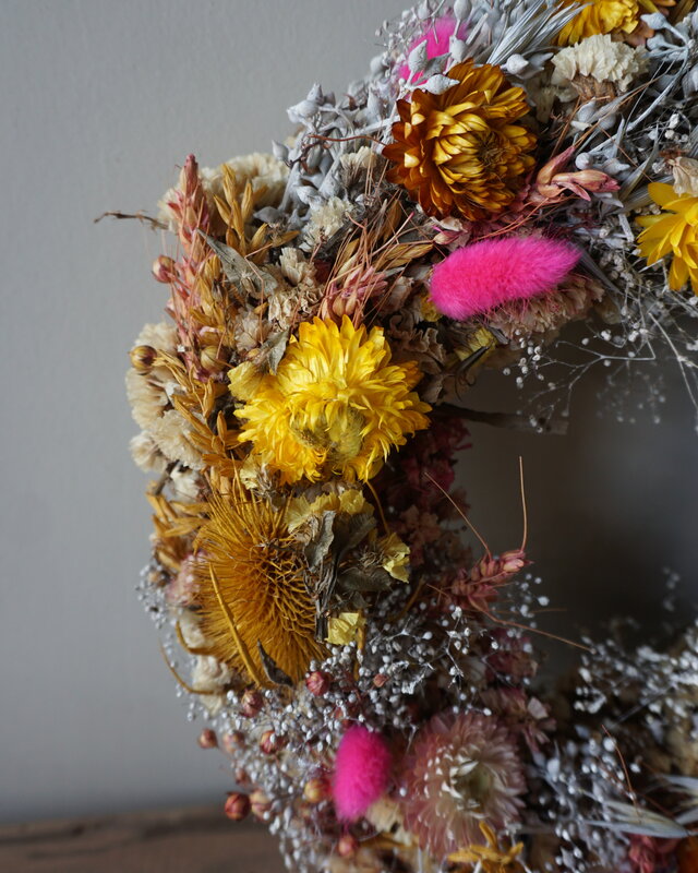 Rene Houtman Krans Dream | Meerkleurig | D30 cm