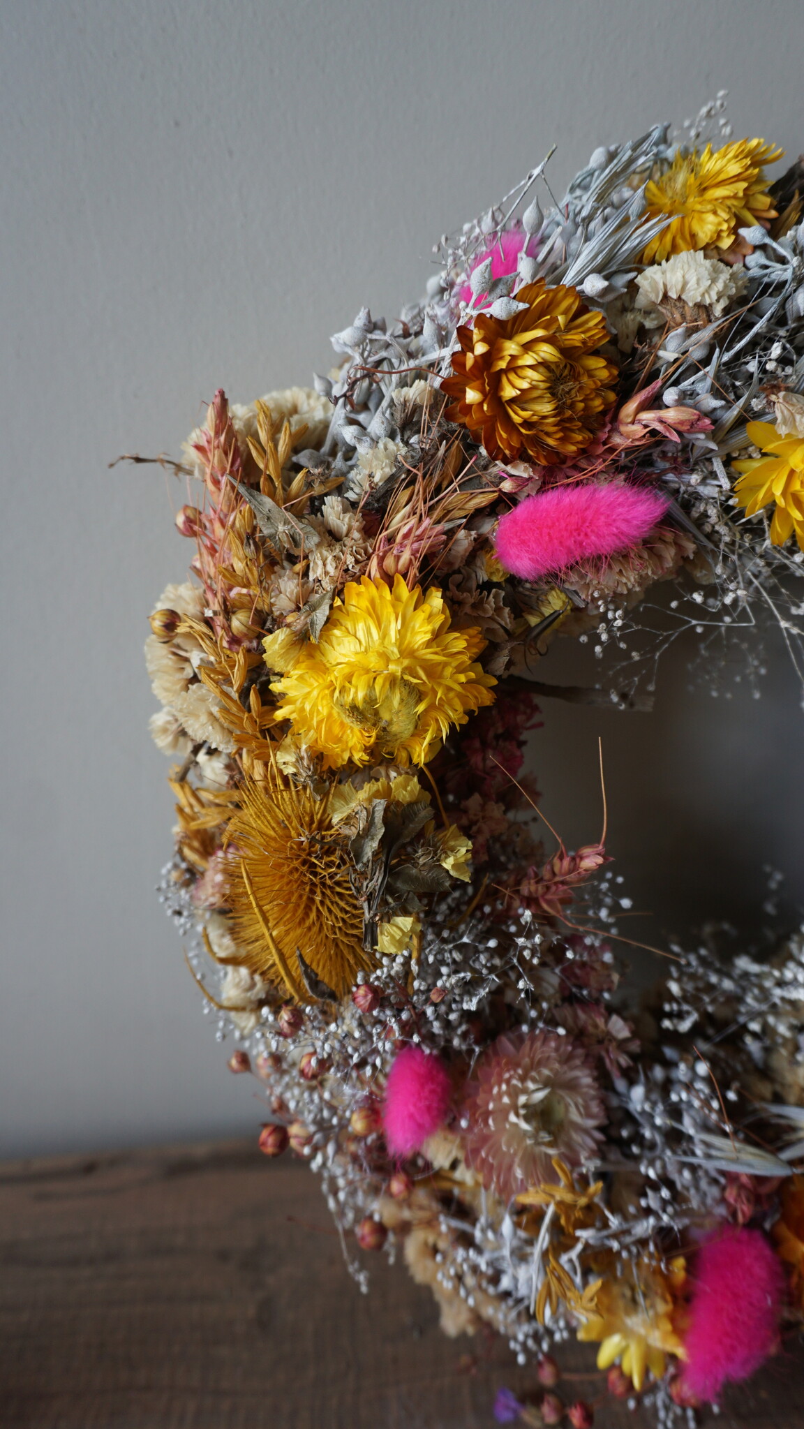 Rene Houtman Krans Dream | Meerkleurig | D30 cm